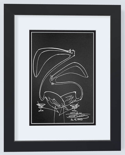 One-Line Original – Pink on Pink