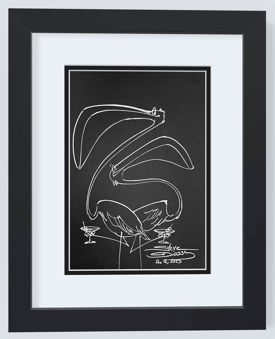 One-Line Original – Pink on Pink