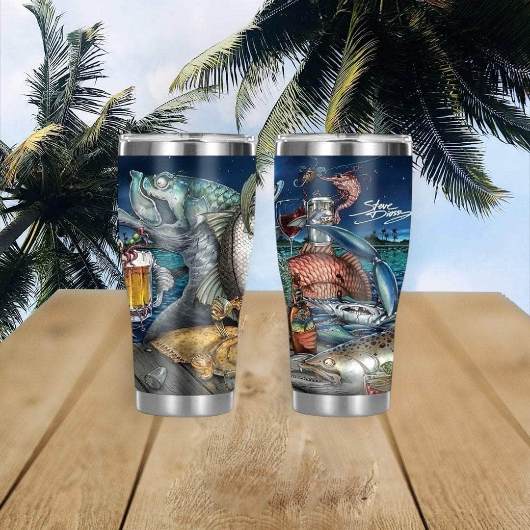 "Last Call" Stainless Steel Tumbler