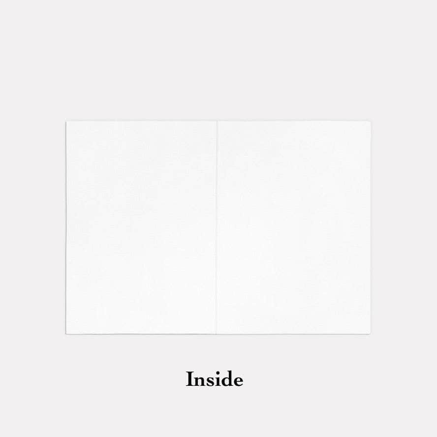 "Dirty Christmas Flamingo" Holiday Card