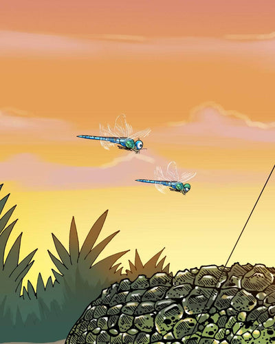 "Gator Fishing" Limited Edition Canvas