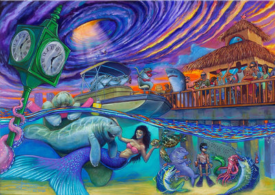 NEW! "Hurricane Party" Limited Edition Canvas