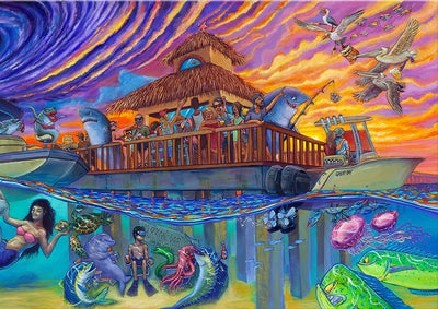 NEW! "Hurricane Party" Limited Edition Canvas