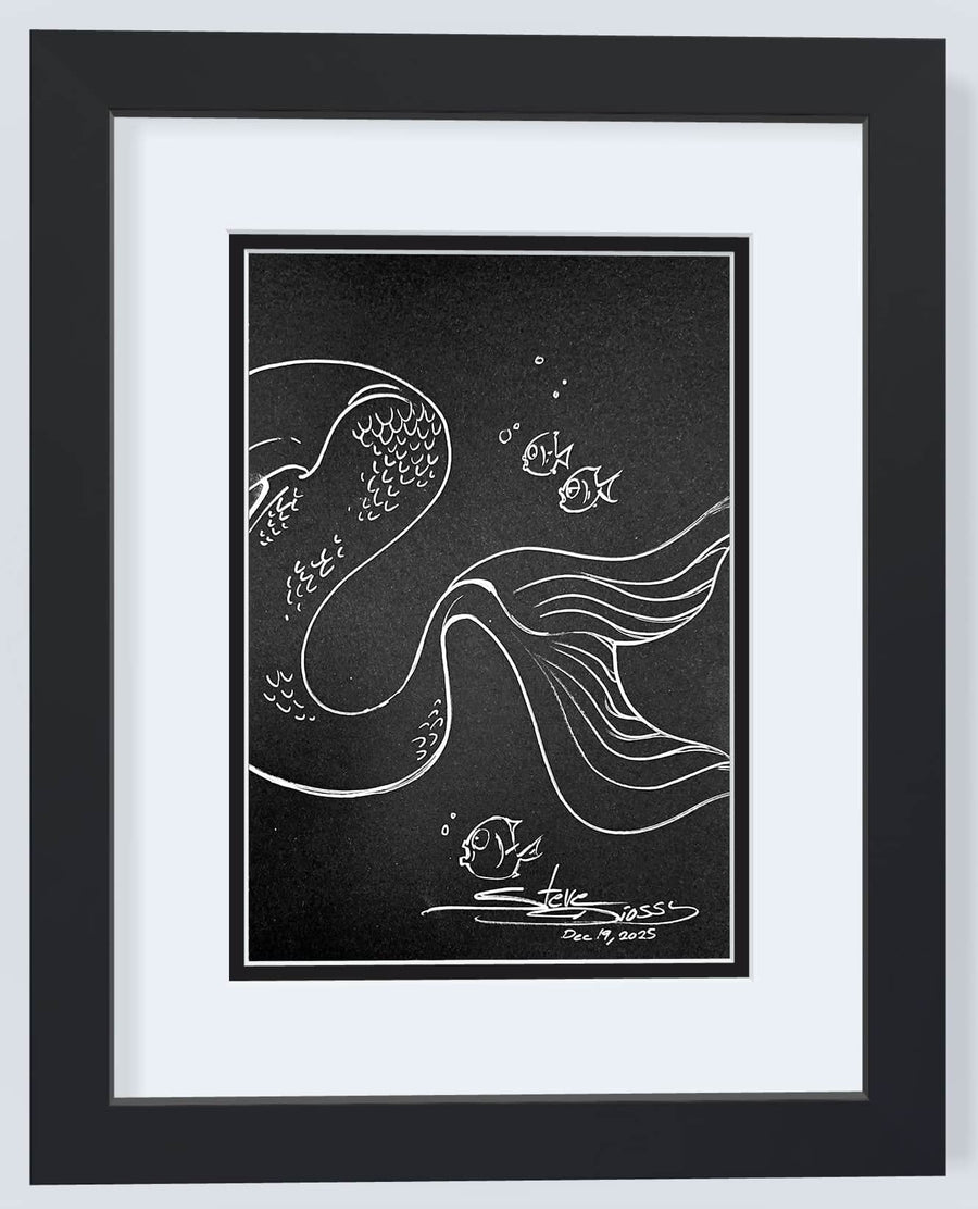 One-Line Original – Mermaid After Dark