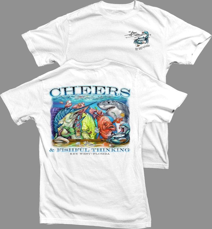 Cheers- Comfort Colors® Cotton T-Shirt - Key West Limited Edition