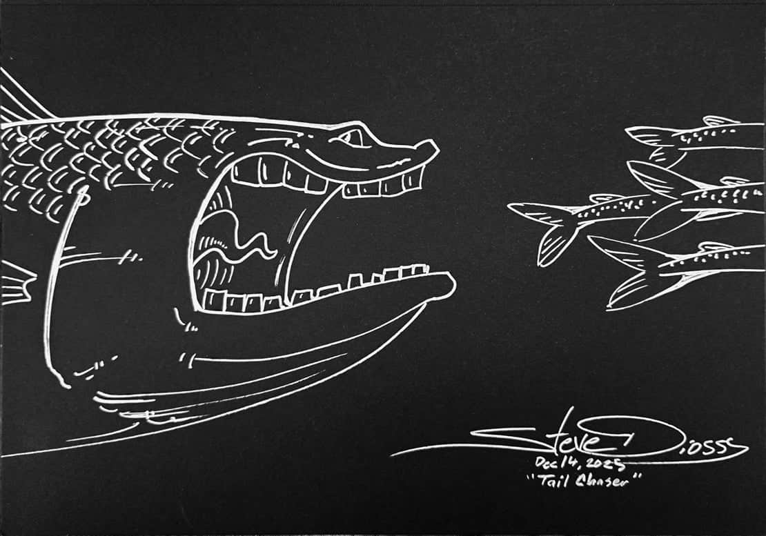 One-Line Original – Tail Chaser