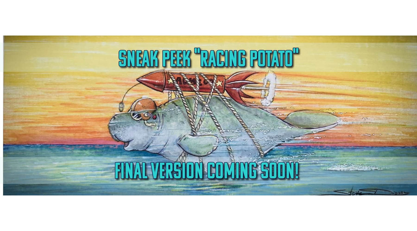 Coming Soon: "Racing Potato" Limited Edition Canvas Pre-Order Expected Release Mid-June 2026
