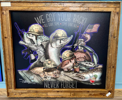 "Military Last Call” Limited Edition Canvas