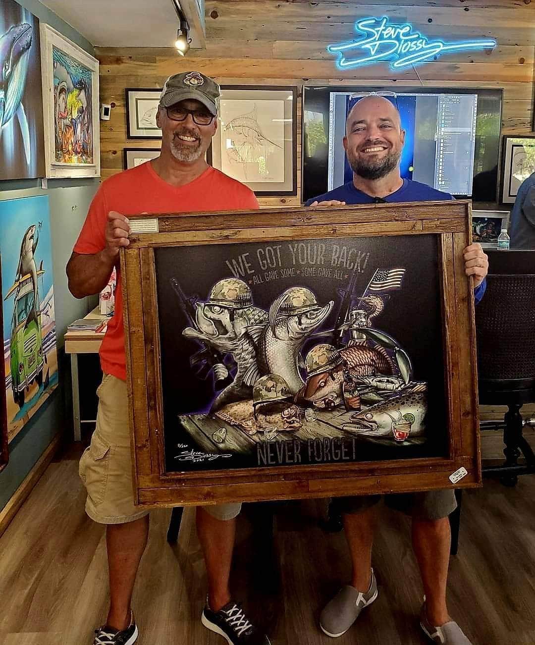 "Military Last Call” Limited Edition Canvas