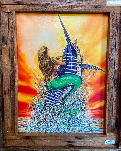 "Live Bait" Limited Edition Canvas