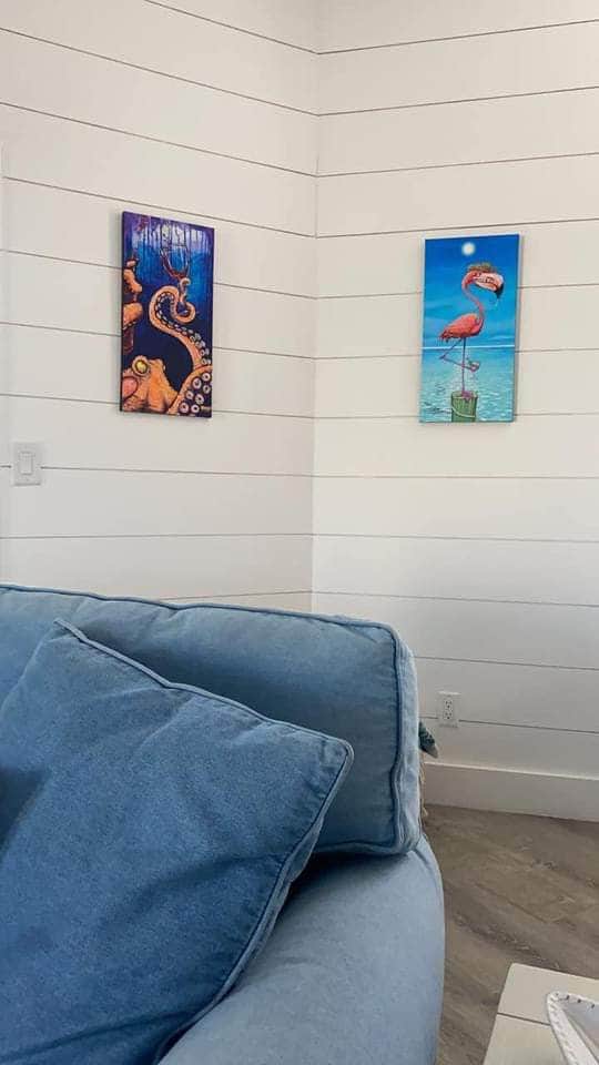 "Dirty Flamingo" Limited Edition Canvas