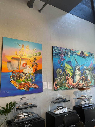 "Chasing Happy Hours" Limited Edition Canvas