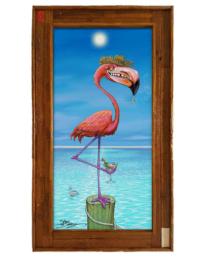 "Dirty Flamingo" Limited Edition Canvas