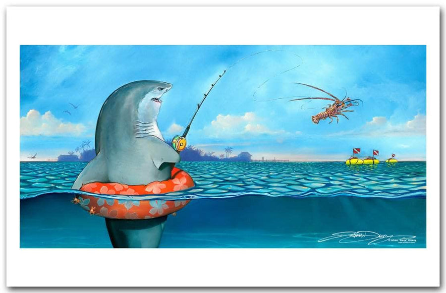 "Bait & Switch" Fine Art Paper Print