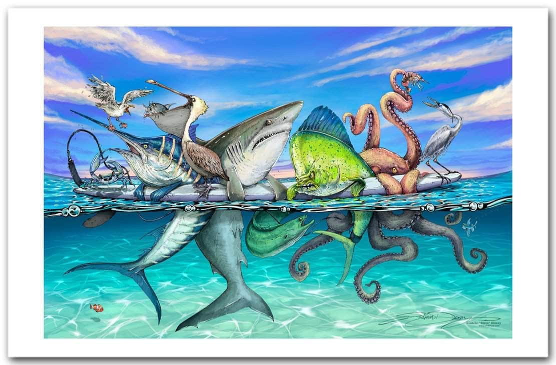 "Board Meeting" Fine Art Paper Print