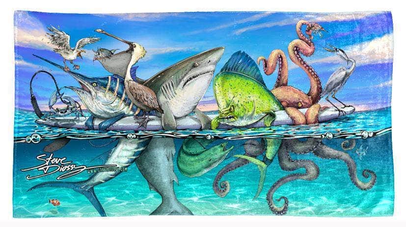 Board Meeting beach towel main