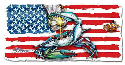 "Crabeer USA" Premium Vinyl Wrap