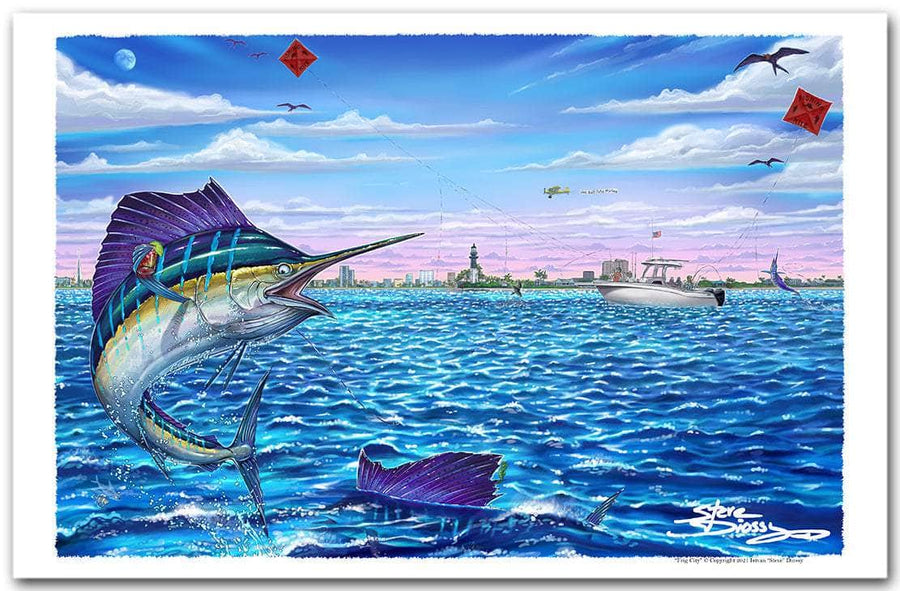 "Frig City" Fine Art Paper Print