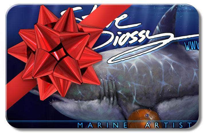 eGift Card For Steve Diossy Art (Sent To You in Email)