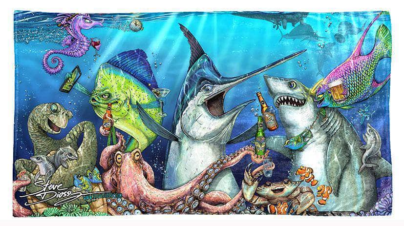 "Give and Take" Premium Beach Towel