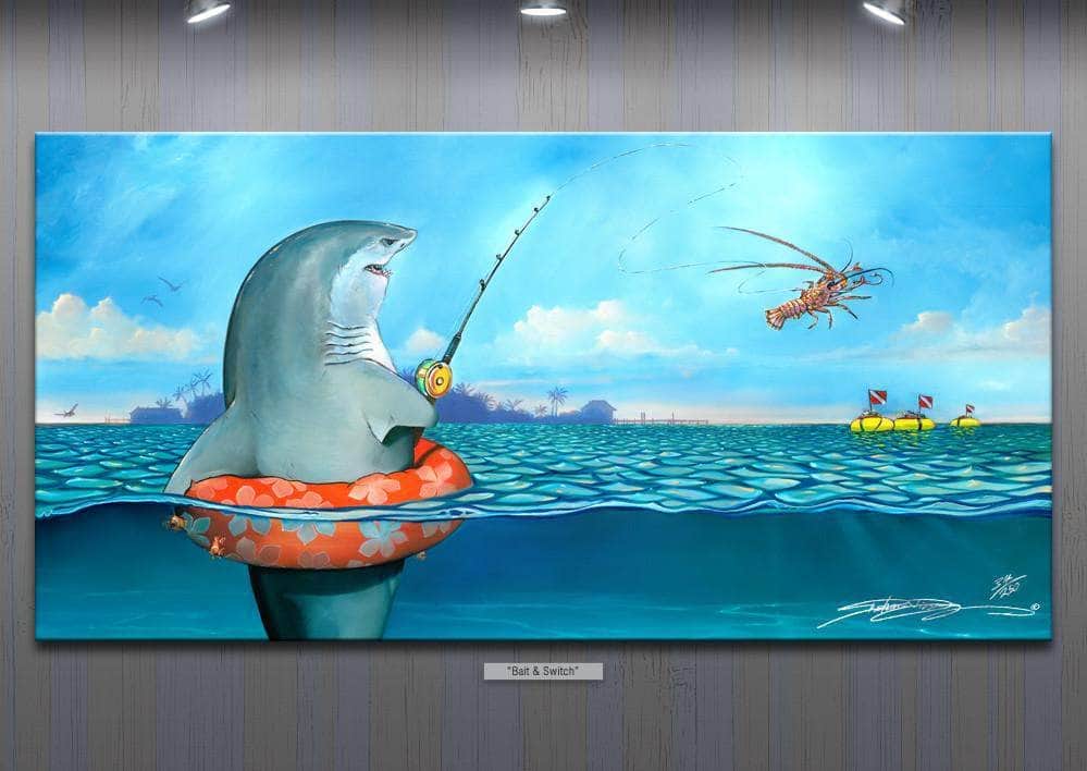 "Bait & Switch" Limited Edition Canvas