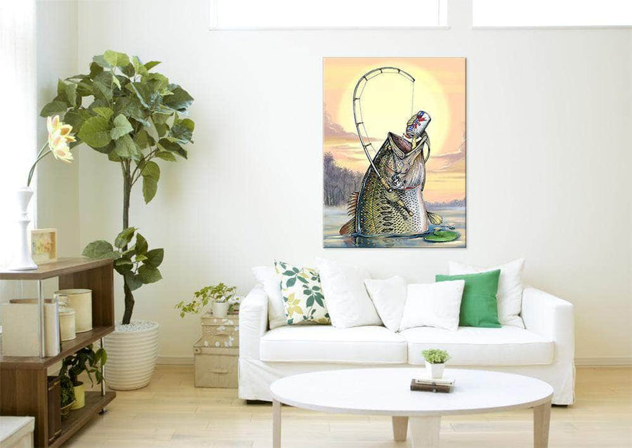 "Bass Me a Beer" Limited Edition Canvas