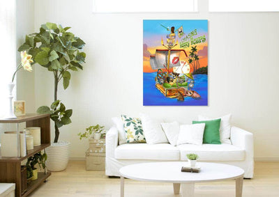 "Chasing Happy Hours" Limited Edition Canvas