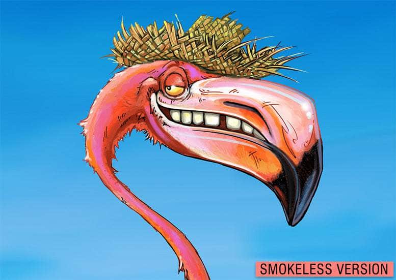 "Dirty Flamingo" Limited Edition Canvas