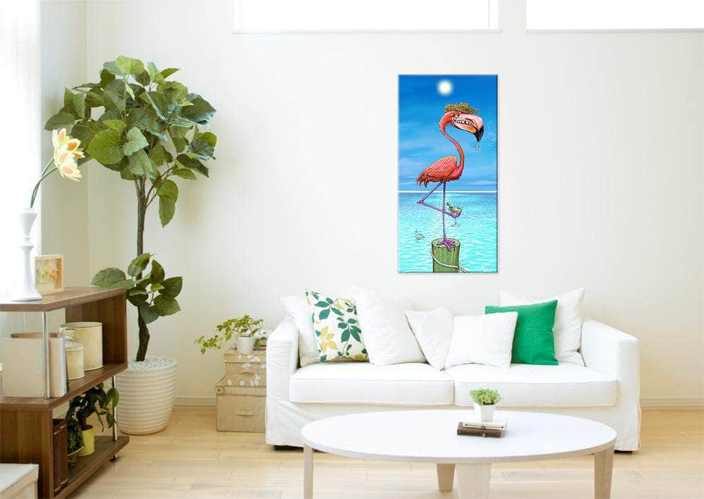 "Dirty Flamingo" Limited Edition Canvas