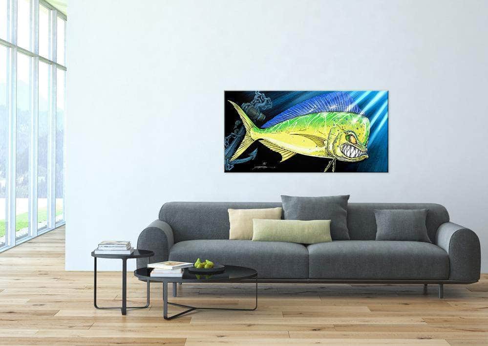 "Mad Mahi LP" Limited Edition Canvas