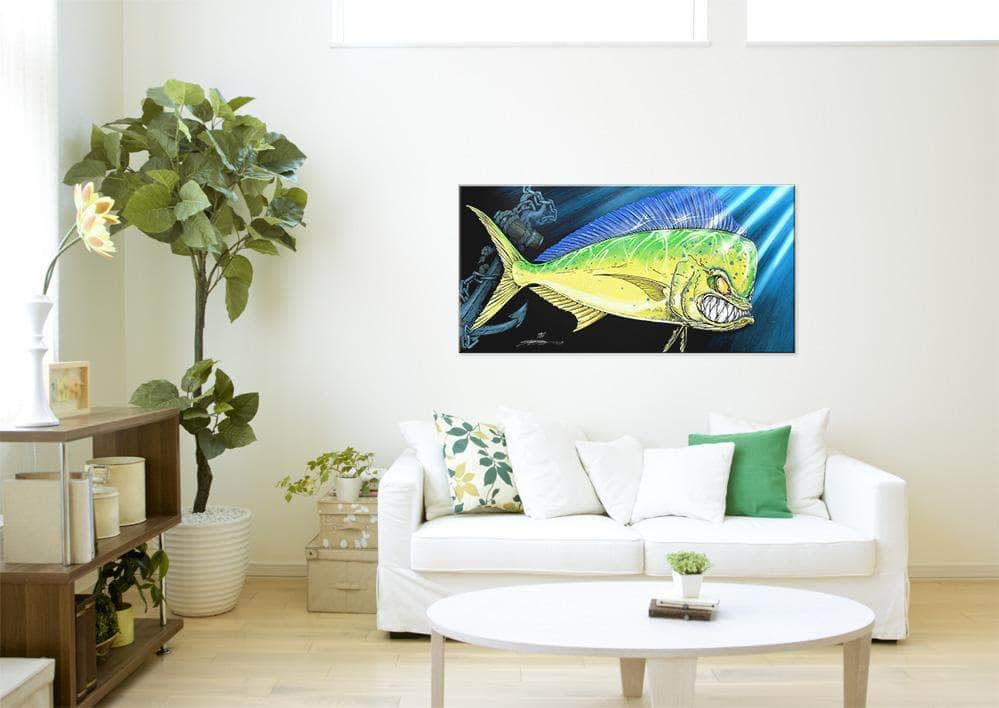 "Mad Mahi LP" Limited Edition Canvas