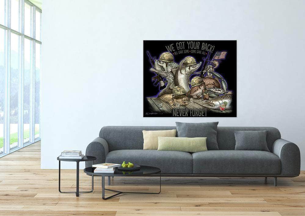 "Military Last Call” Limited Edition Canvas