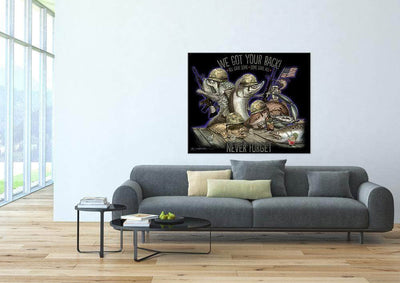 "Military Last Call” Limited Edition Canvas