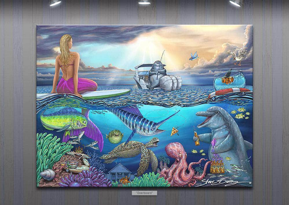 "Overboard" Limited Edition Canvas