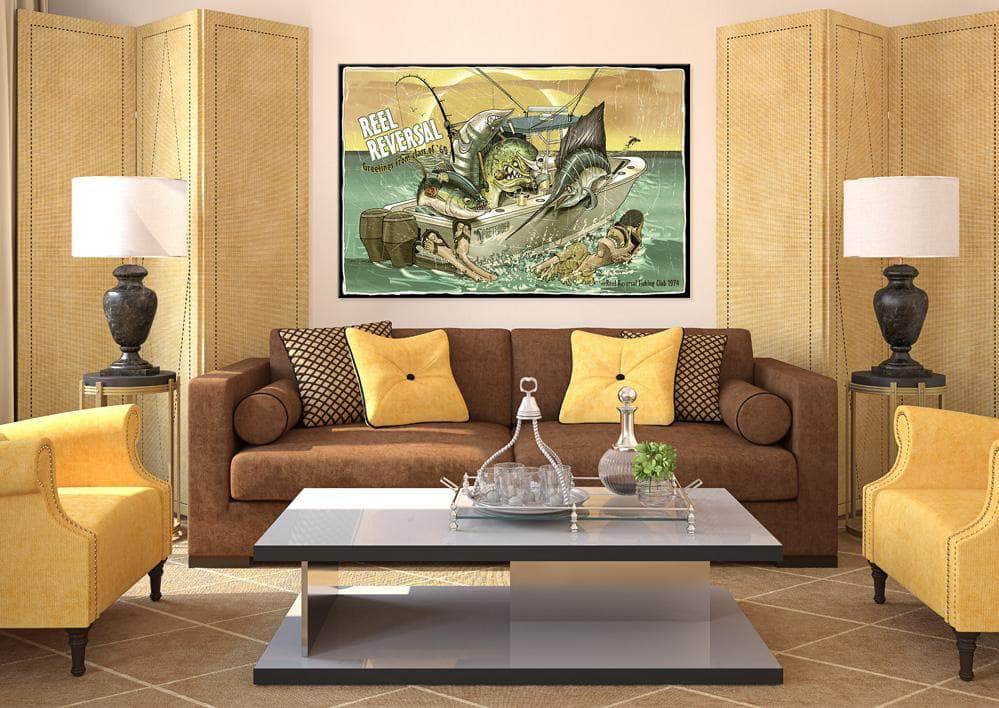 "Reel Reversal" Limited Edition Canvas