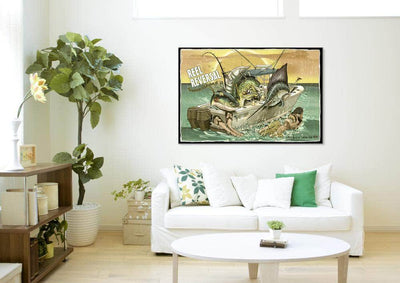 "Reel Reversal" Limited Edition Canvas