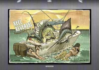 "Reel Reversal" Limited Edition Canvas