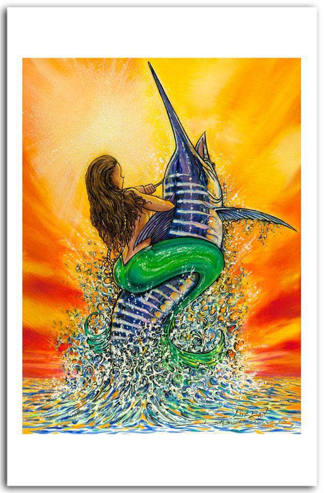 "Live Bait" Fine Art Paper Print