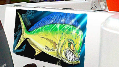 "Mad Mahi" Premium Vinyl Wrap