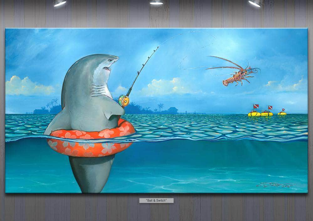 "Bait & Switch" Original Oil on Canvas