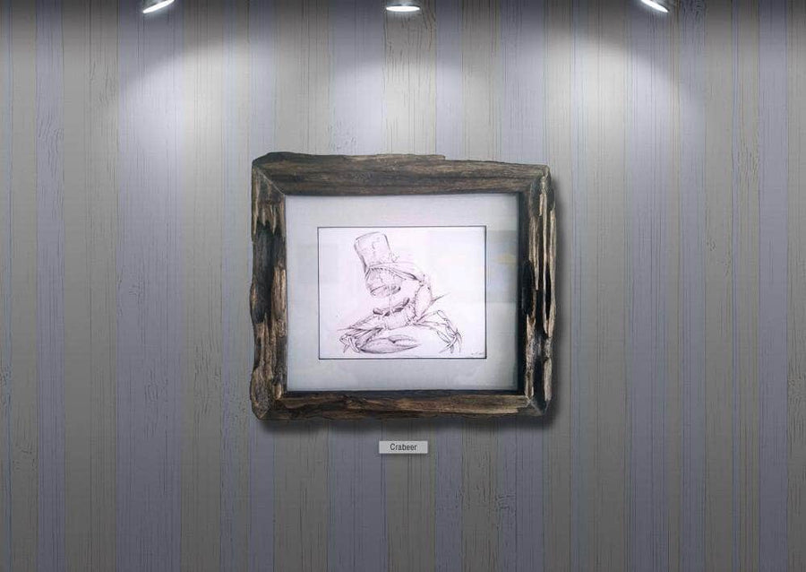 Original Pen/Ink "Crabeer" by Diossy