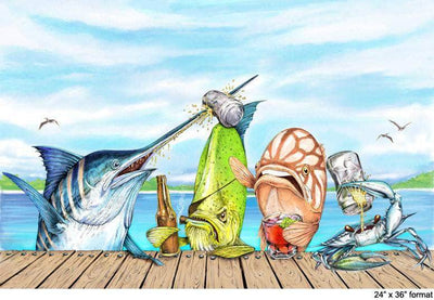 "Raw Bar" (SERIES SOLD OUT-No Longer Reproduced)