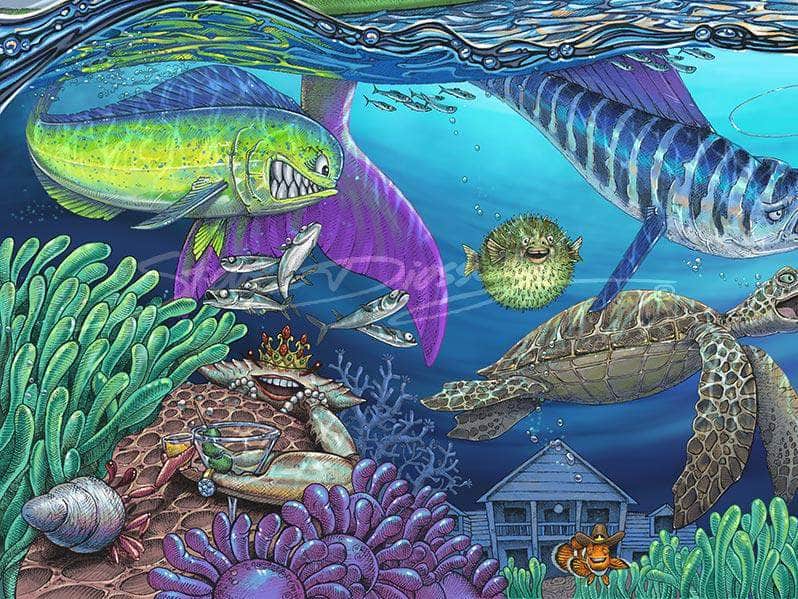 "Overboard" Limited Edition Canvas