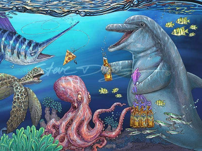 "Overboard" Limited Edition Canvas