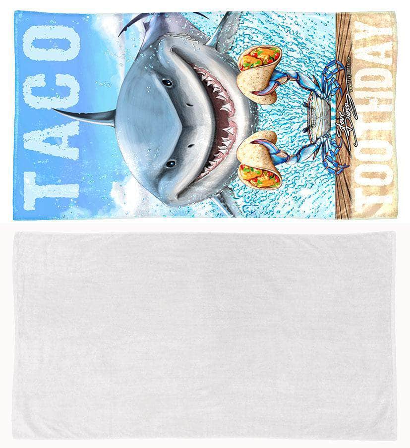 "Taco Toothday" Premium Beach Towel