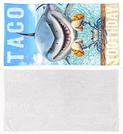 "Taco Toothday" Premium Beach Towel
