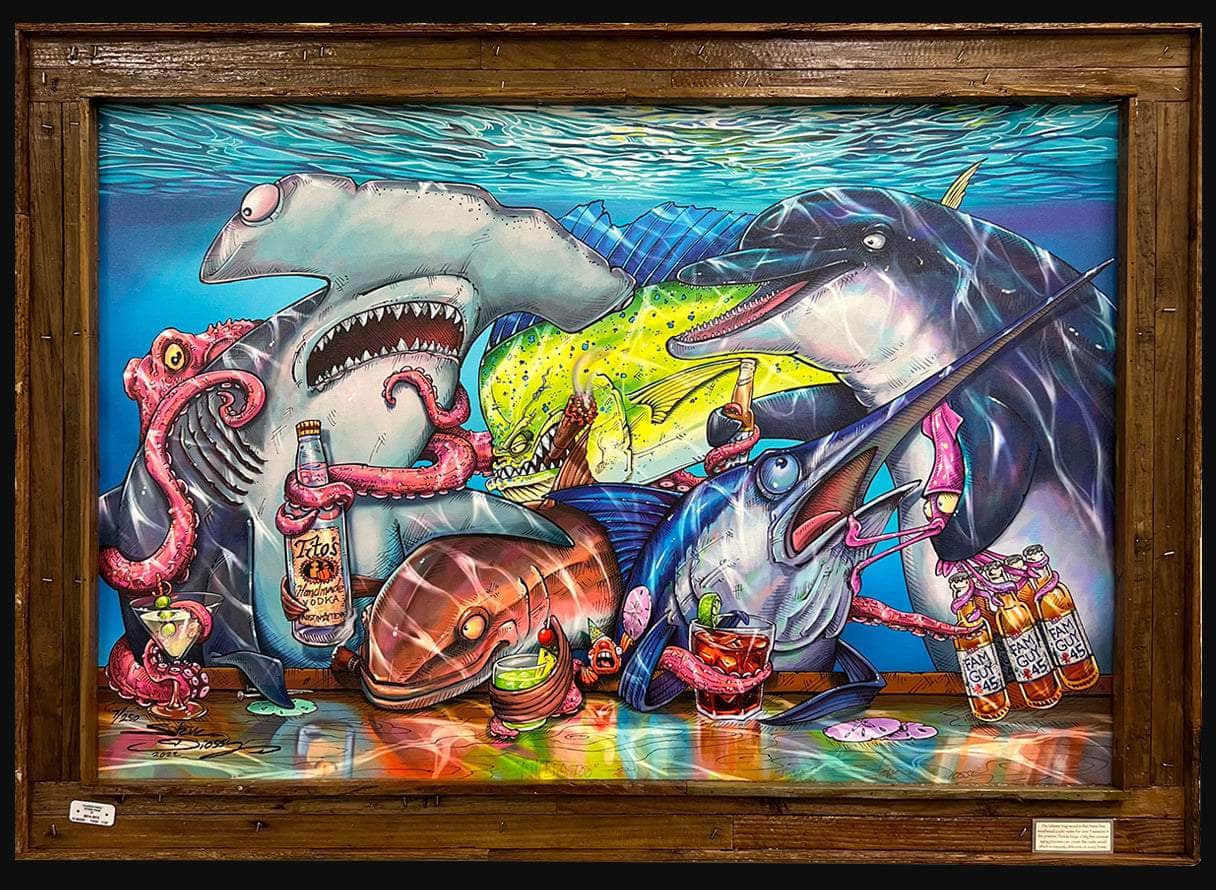 "Cheers Too" (10 Year Anniversary of the original) Limited Edition Canvas