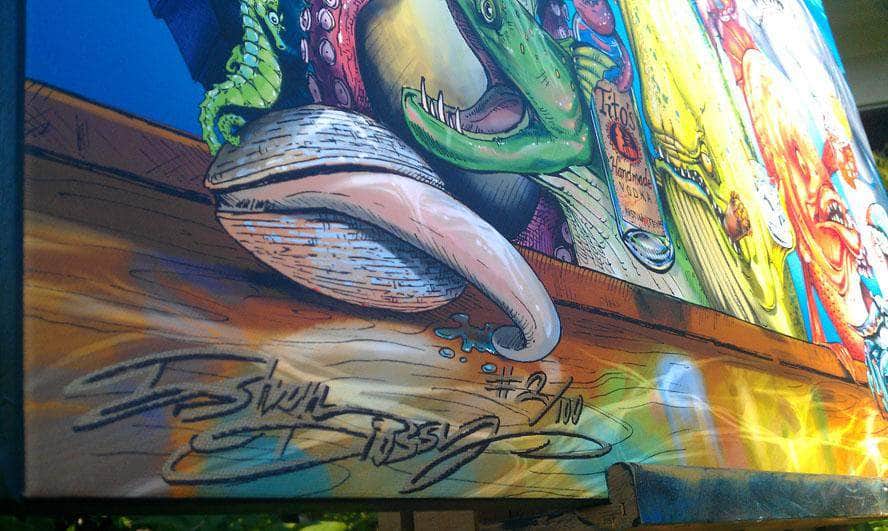 AUCTION CLOSED: "Tito's Cheers" (SERIES SOLD OUT-No Longer Reproduced)