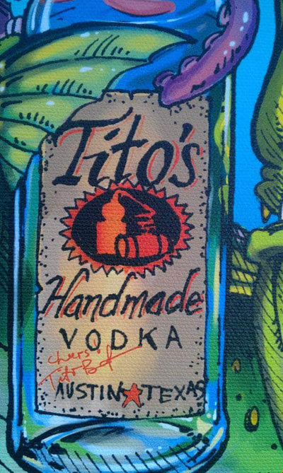 AUCTION CLOSED: "Tito's Cheers" (SERIES SOLD OUT-No Longer Reproduced)