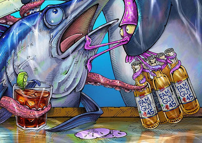 "Cheers Too" (10 Year Anniversary of the original) Limited Edition Canvas